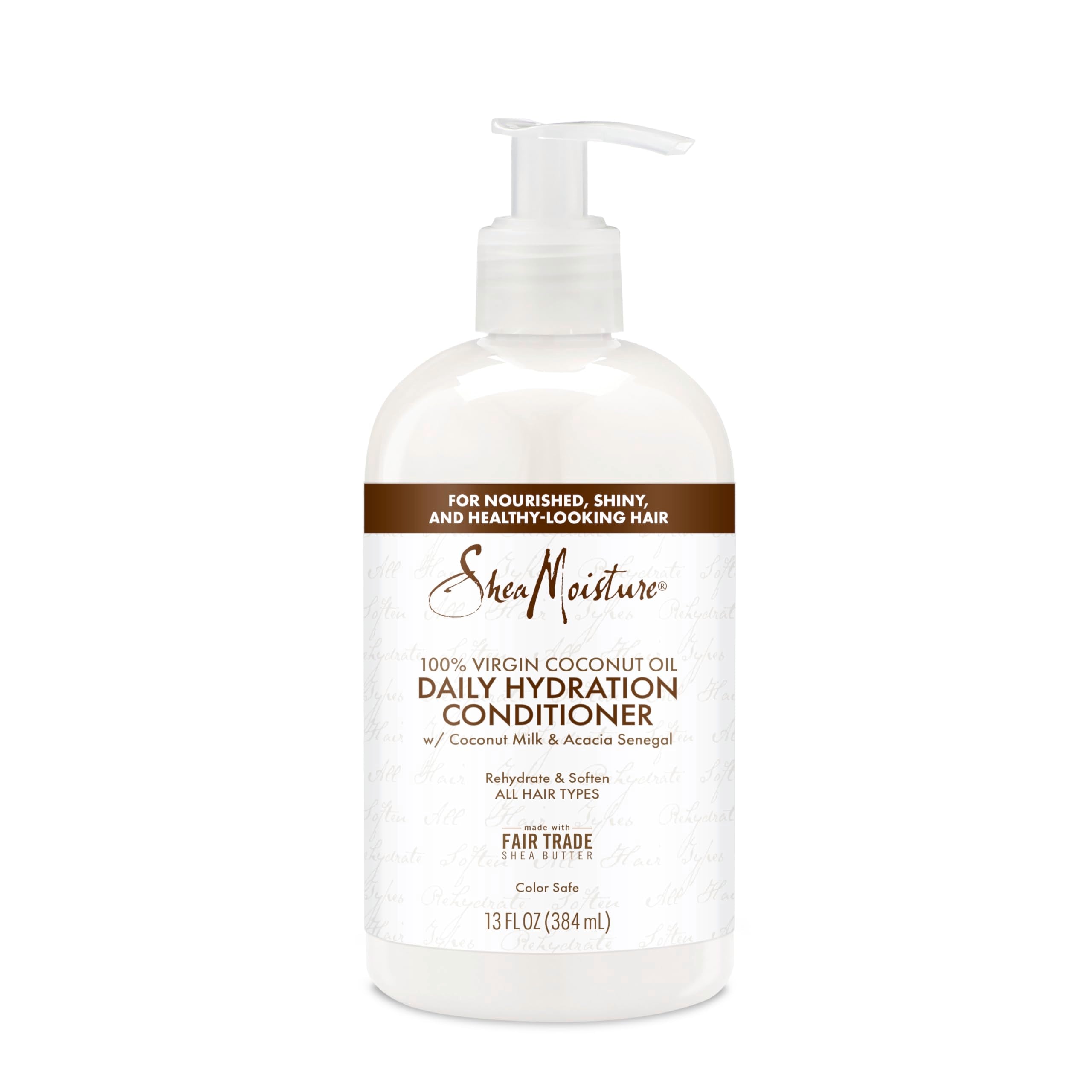 Sheamoisture Daily Hydrating Conditioner For All Hair Types 100% Virgin Coconut Oil Sulfate-Free 13 oz (Packaging May Vary)